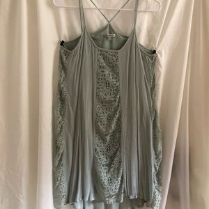 MINT GREEN LACY DRESS